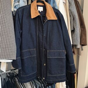 Reformation Archer Denim Jacket Blue - Size S